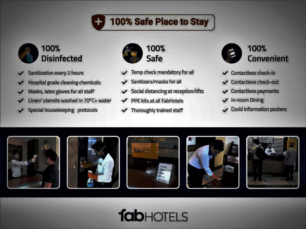 Fabhotel Rajat Crown Bhopal Bagian luar foto